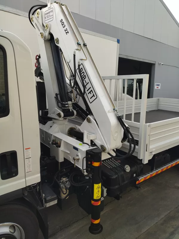 Cargo Body With Crane